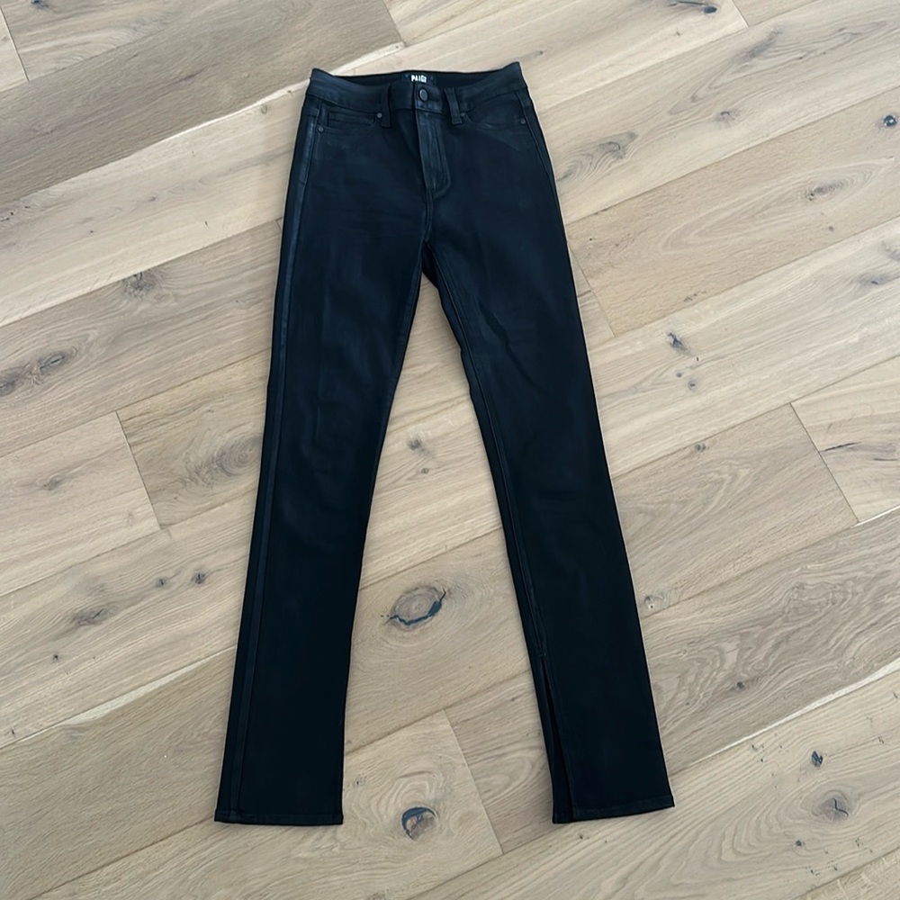 Paige coated stretch jeans size 27